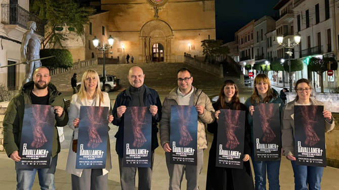 Ahir vespre es va presentar el cartell que anuncia el Davallament de Felanitx 2026