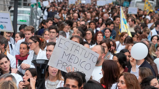 Salut estableix els serveis mínims per a la vaga del personal sanitari mèdic i facultatiu del grup A1 del Sistema Nacional de Salut