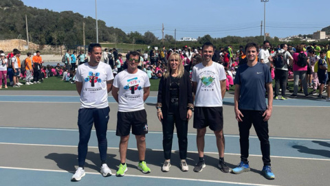 L'enhorabona a Col•legi Sant Alfons, Es Lledoner per la jornada esportiva i solidària 