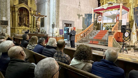 El pregó de Setmana Santa dona el sus als actes a Felanitx