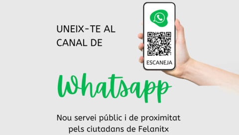 Nou canal de Whatsapp a Felanitx