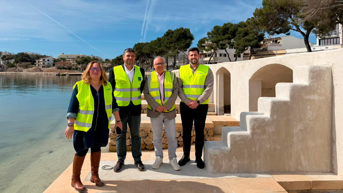 El Govern avança en la finalització dels escars de Portocolom en diverses zones de cara al juny