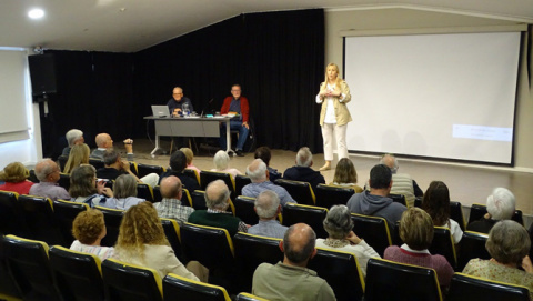Èxit de públic a la conferència sobre Antoni Binimelis Sagrera a la Casa de Cultura