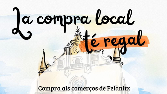 Felanitx impulsa la campanya «La compra local, té regal» per fomentar les compres al comerç del municipi