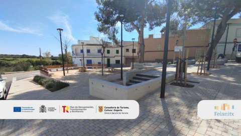 Sa Capella estrena una nova imatge més accessible, sostenible i pensada per als vianants