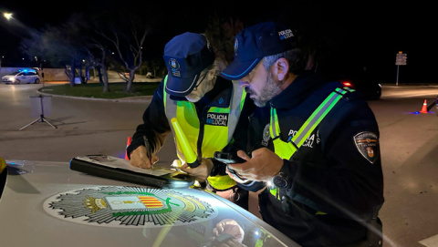 La Policia Local tanca la campanya de control d’alcohol i drogues amb 56 vehicles inspeccionats
