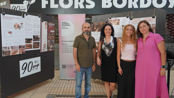 L’Ajuntament exposa al Mercat Municipal les propostes d’innovació de l’espai de l’Escola d’Art Superior de Disseny