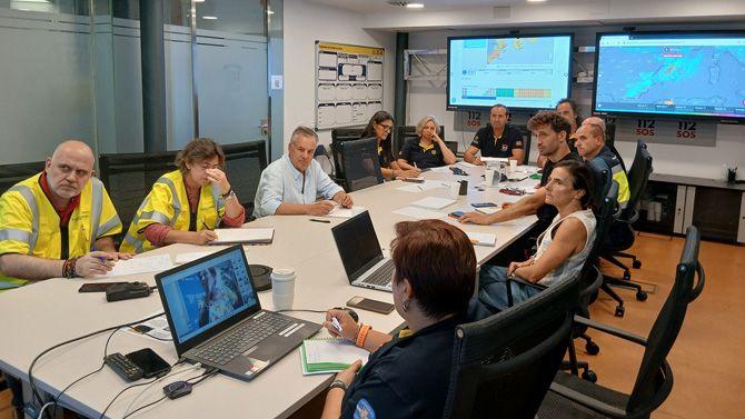 Emergències demana precaució i autoprotecció davant les pluges, tempestes i vent que s’esperen aquest dimecres a totes les Illes Balears