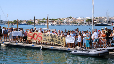 Portocolom es mobilitza diumenge per reclamar  amarraments i protecció per a les barques tradicionals